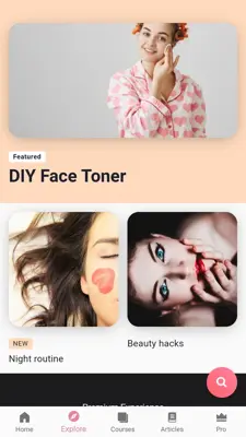 Skincare and Face Care Routine android App screenshot 0