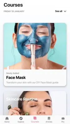 Skincare and Face Care Routine android App screenshot 4